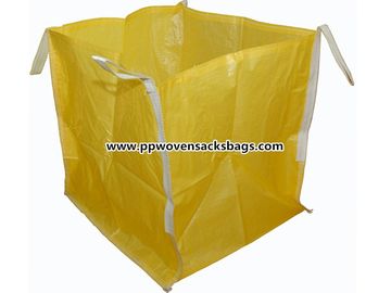 Китай Желтые PP кладут мешки в коробку для штуфа/прочного сплетенного мешка полипропилена FIBC большого слон поставщик